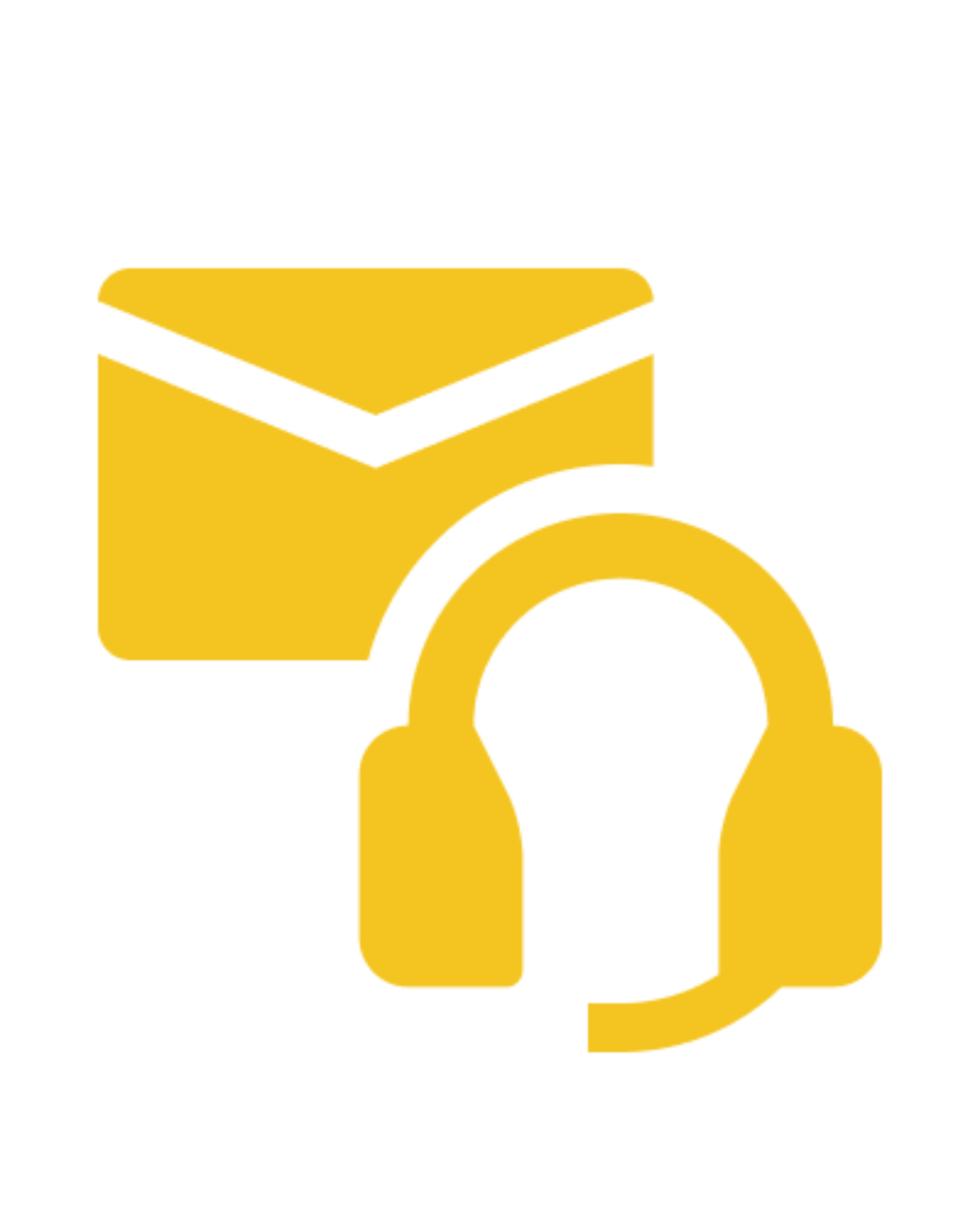 A golden icon of a customer service agent with a headset and three stars, symbolizing excellent customer support and service for e-commerce.