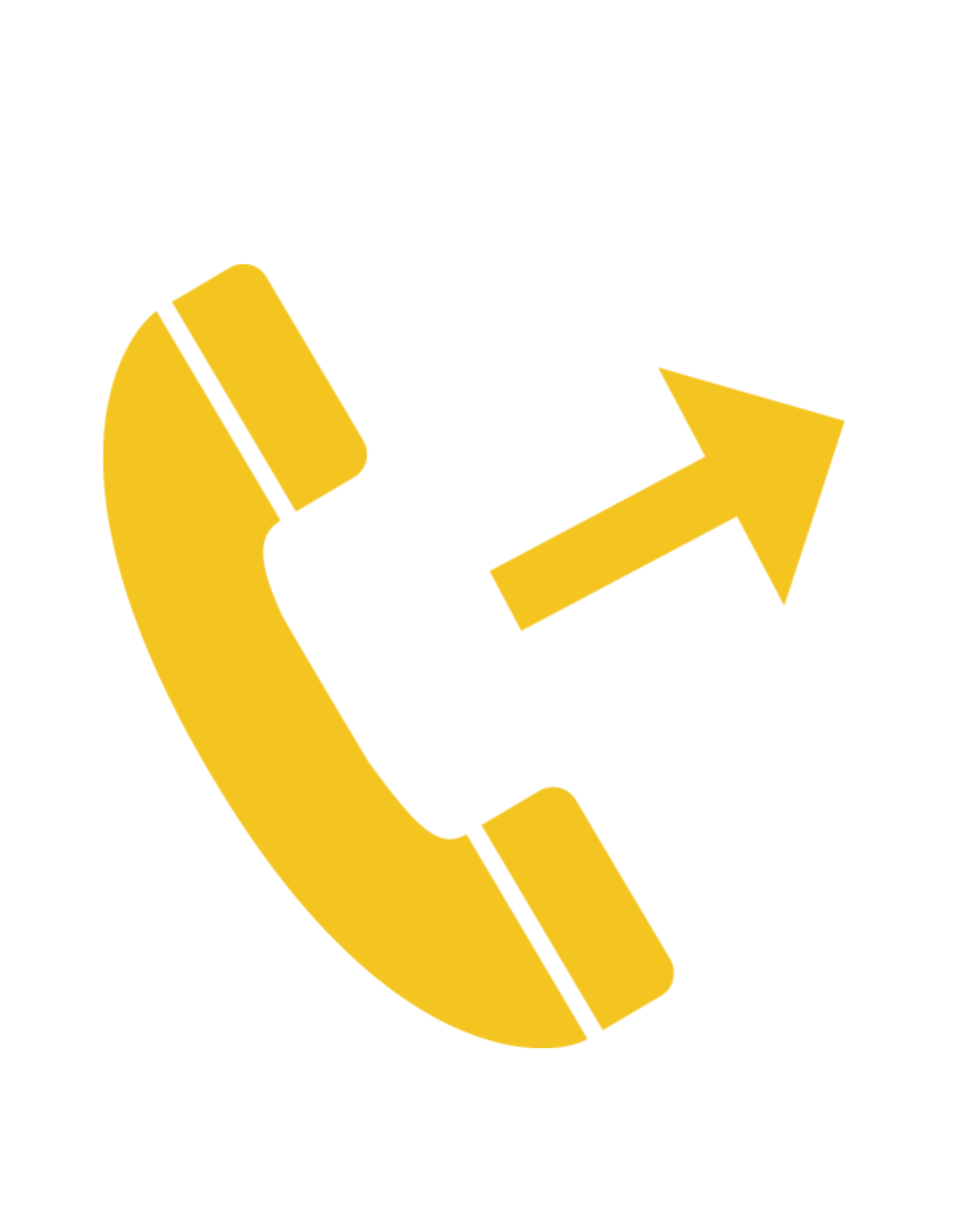 A golden phone icon with an outbound arrow, symbolizing effective outgoing calls and proactive communication for telemarketing services.